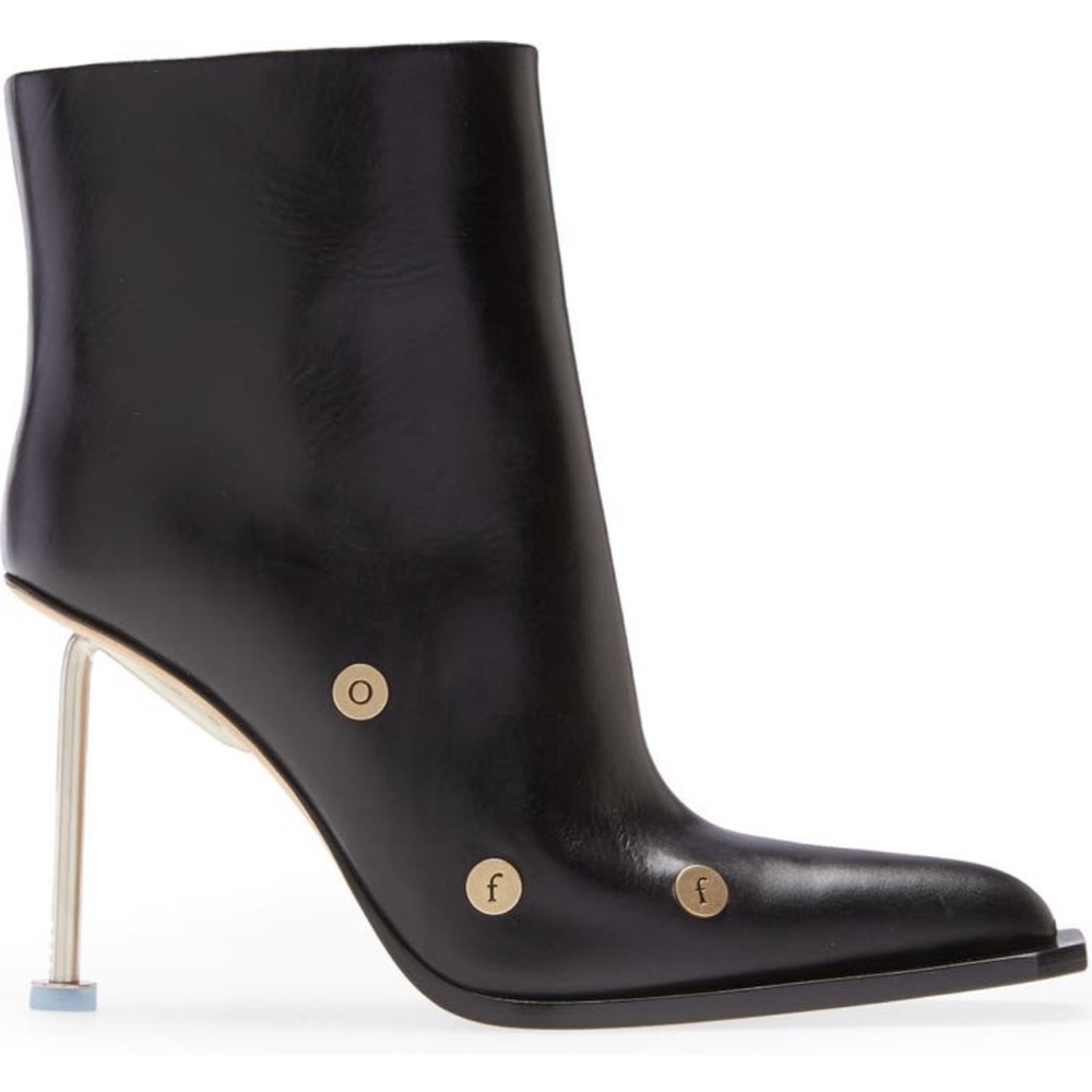 [AUTHENTIC] Off-white Nail Pointed Toe Bootie - Size 36
